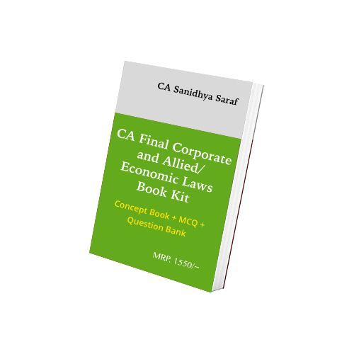 Corporate and Allied/Economic Laws Book Kit - (Concept Book + MCQ + Question Bank)