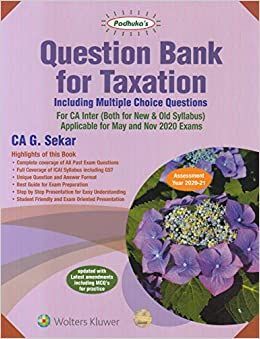 Question Bank on Taxation