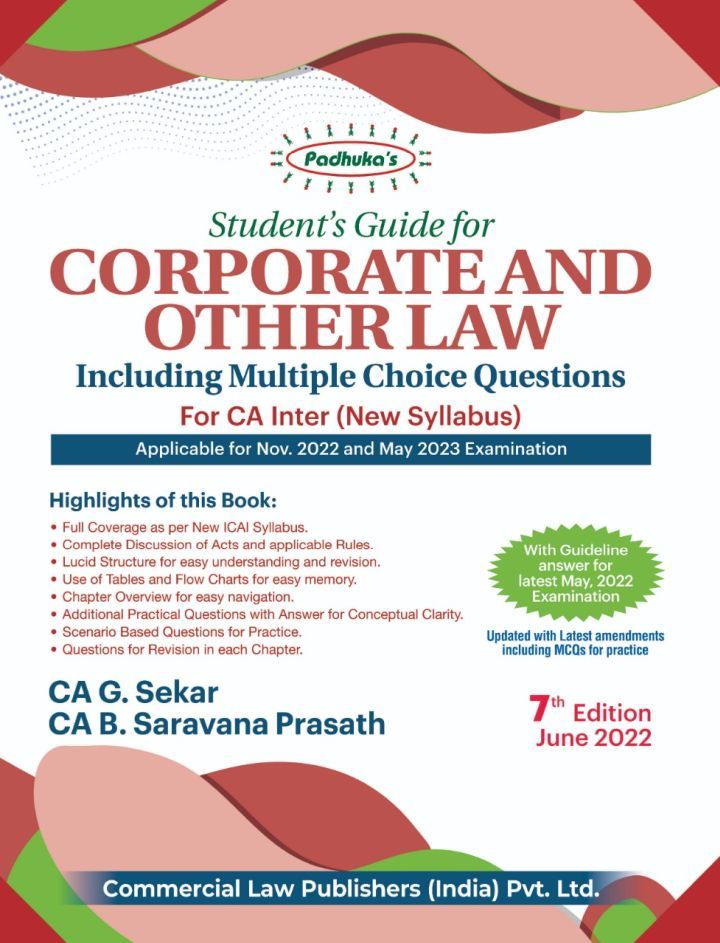 Students Guide For Corporate And Other Law