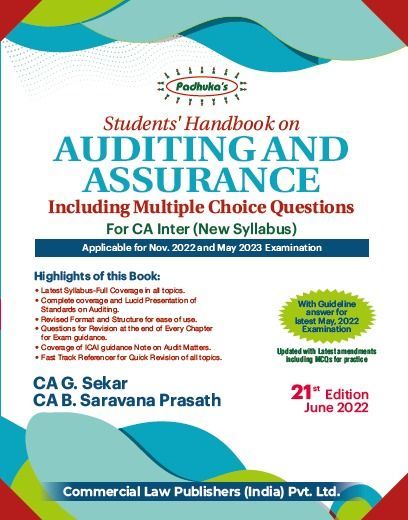 Student's Handbook On Auditing & Assurance