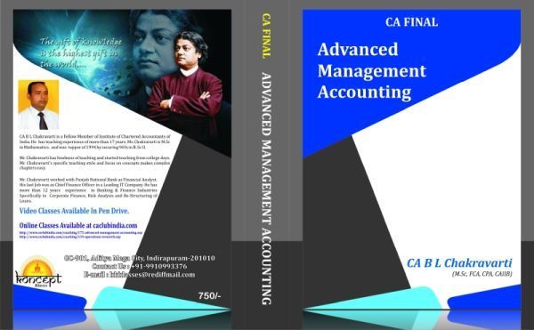 Advanced Management Accounting