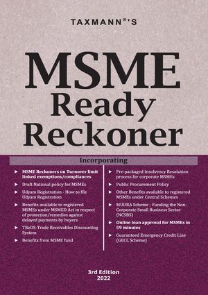 MSME Ready Reckoner