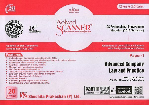 Advance Company Law and Practise