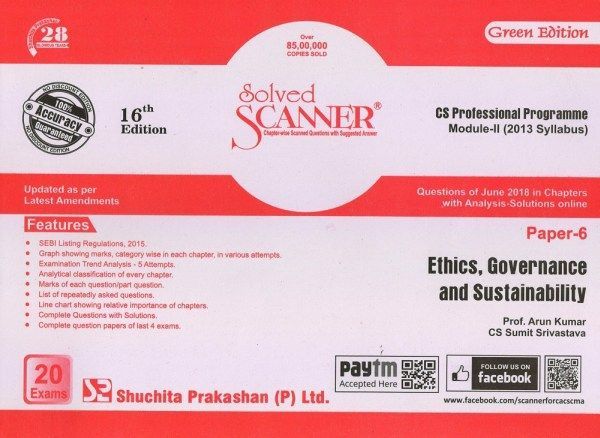 Ethics, Governance and Sustainability