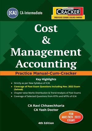 Cost & Management Accounting (CMA) | CRACKER