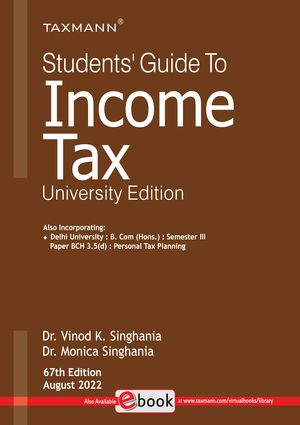 Students Guide to Income Tax | University Edition