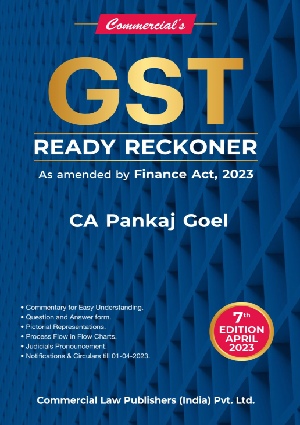 GST Ready Reckoner as Amended by Finance Act, 2023