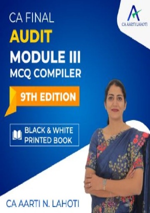 Book CA Final MCQ'S - Module III - 9th Edition(Black & White Printed Book)