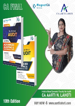 Book CA Final Audit Module I & II - 10th Edition(Color Printed Book)