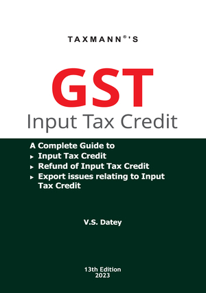 GST Input Tax Credit
