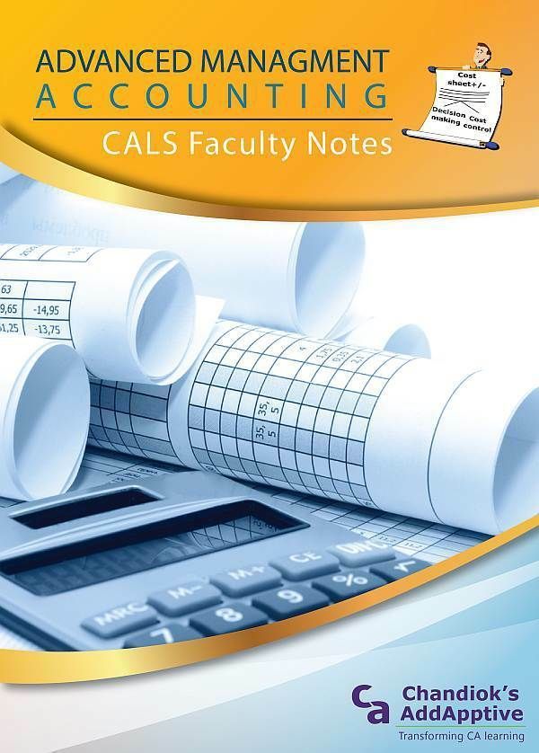 Advanced Management Accounting