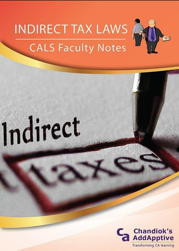 Indirect Tax Laws
