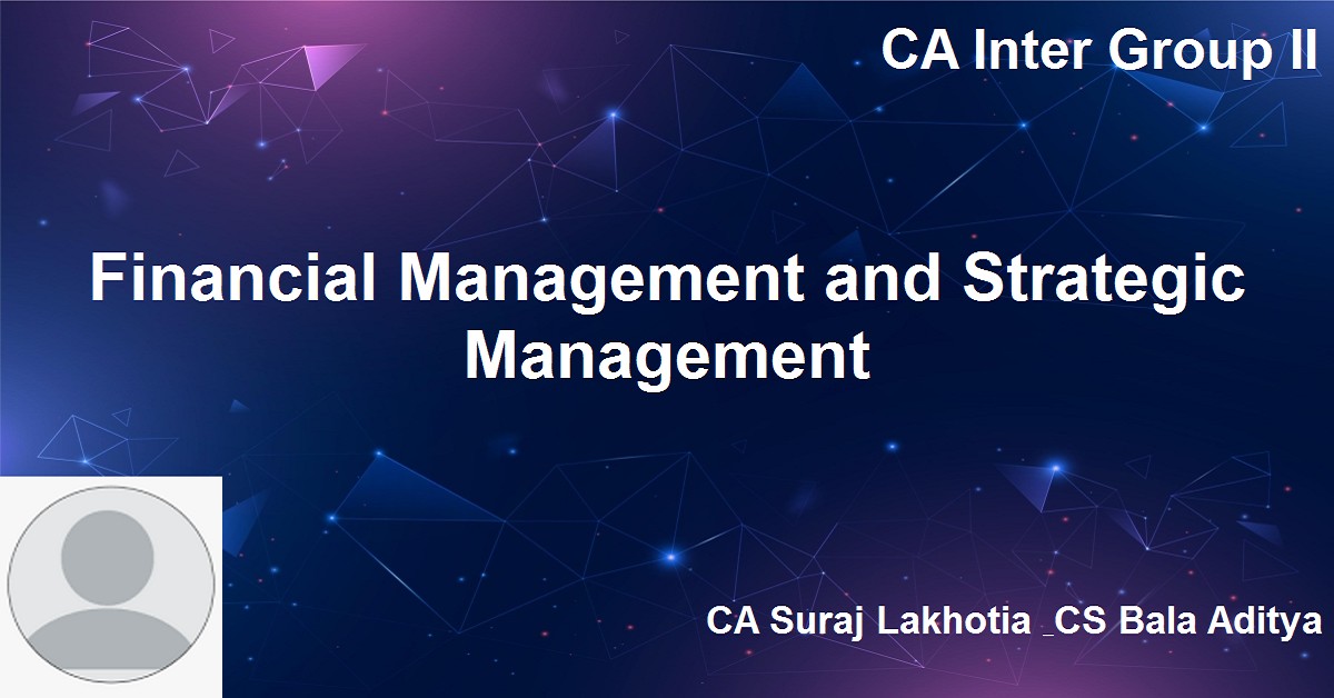 Financial Management and Strategic Management