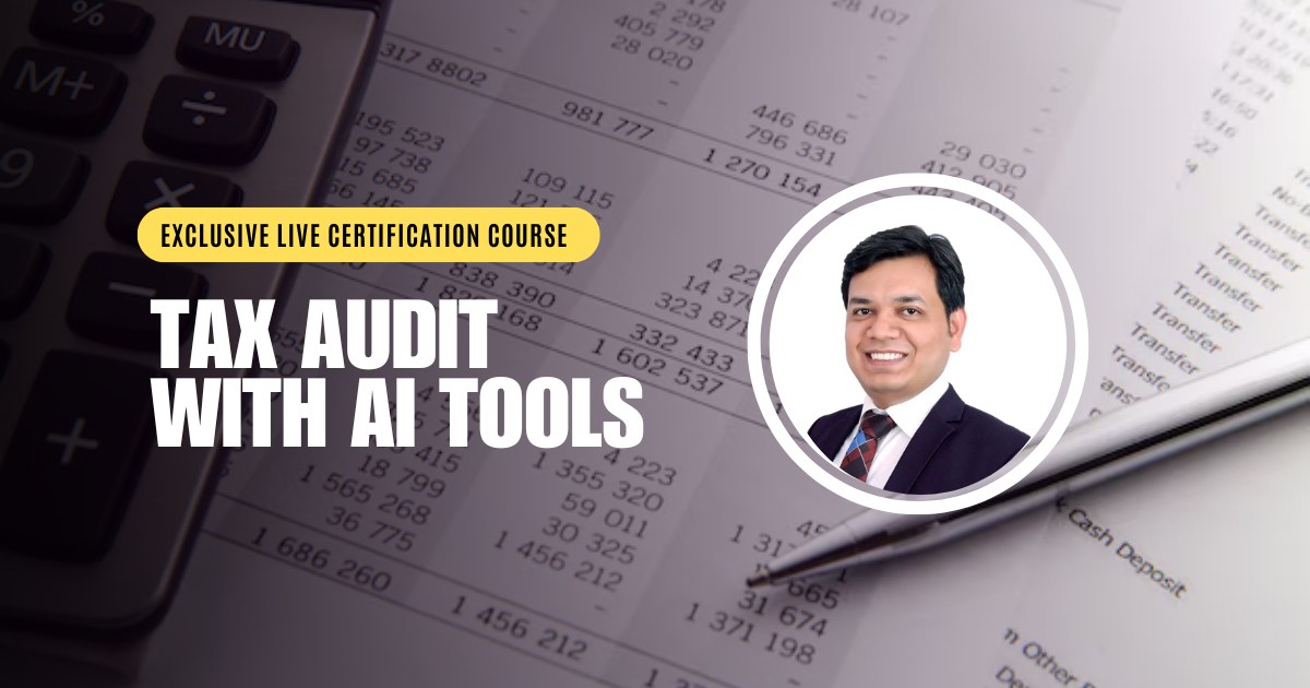 Certification Course on Tax Audit With AI Tools