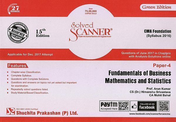 Fundamentals of Business Mathematics and Statistics