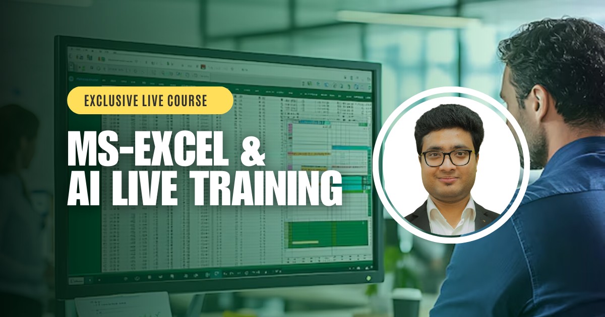 MS-Excel & AI Live Training