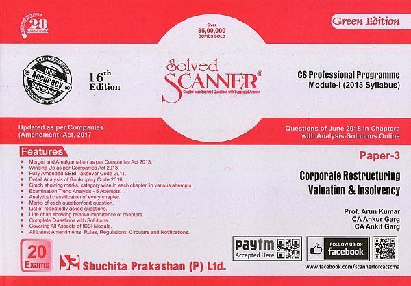 Corporate Restructuring Valuation and Insolvency