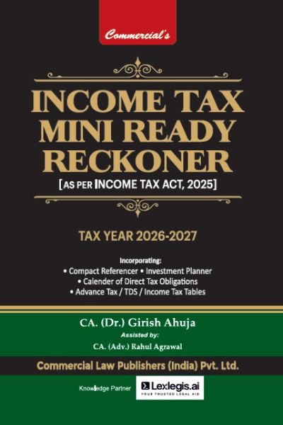 Income Tax Mini Ready Reckoner
