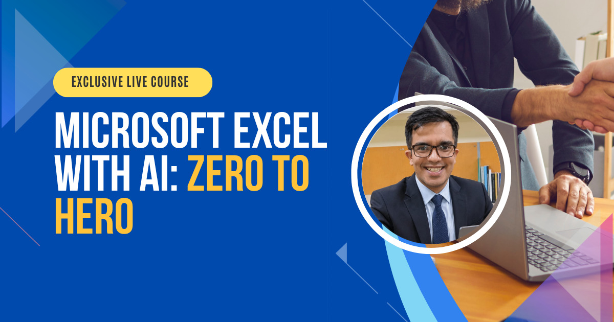 Microsoft Excel with AI: Zero to Hero