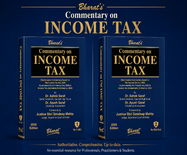Commentary on Income Tax (Set of 2 Volumes)