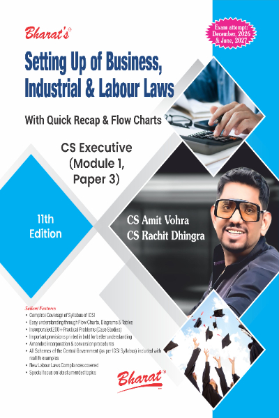 Setting Up of Business, Industrial & Labour Laws (Module 1, Paper 3)