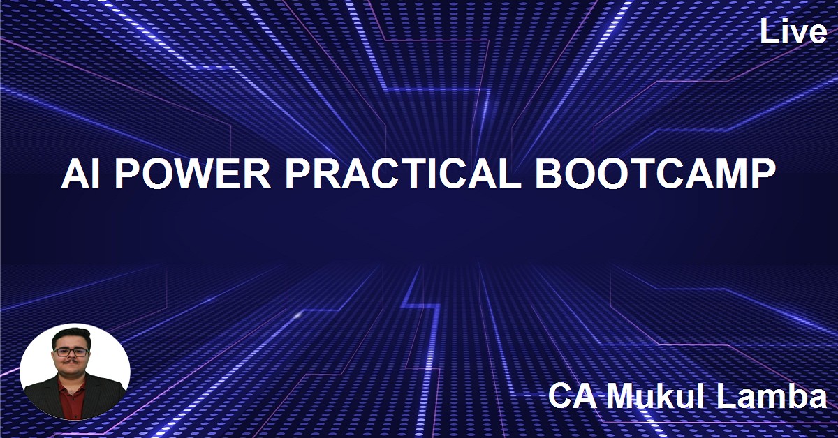 AI POWER PRACTICAL BOOTCAMP