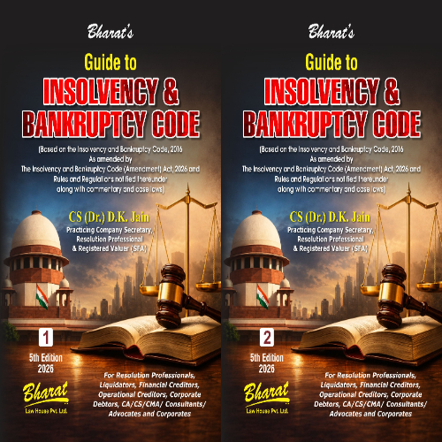 Guide to Insolvency & Bankruptcy Code (Set of 2 Vols.)