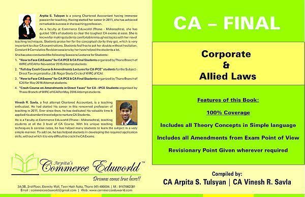 Corporate & Allied Laws