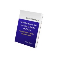 Combo Book Kit - Audit and Law = (Concept Book + MCQ + Question Bank)