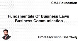 Fundamentals Of Business Laws & Business Communication