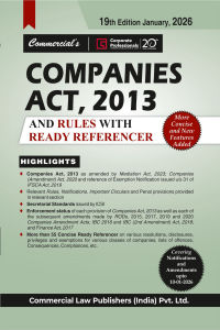 Companies Act, 2013 and Rules with Ready Referencer
