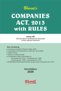 COMPANIES ACT, 2013 with RULES