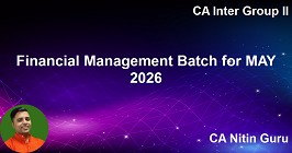 Financial Management Batch for MAY 2026