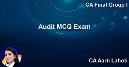 Audit MCQ Exam