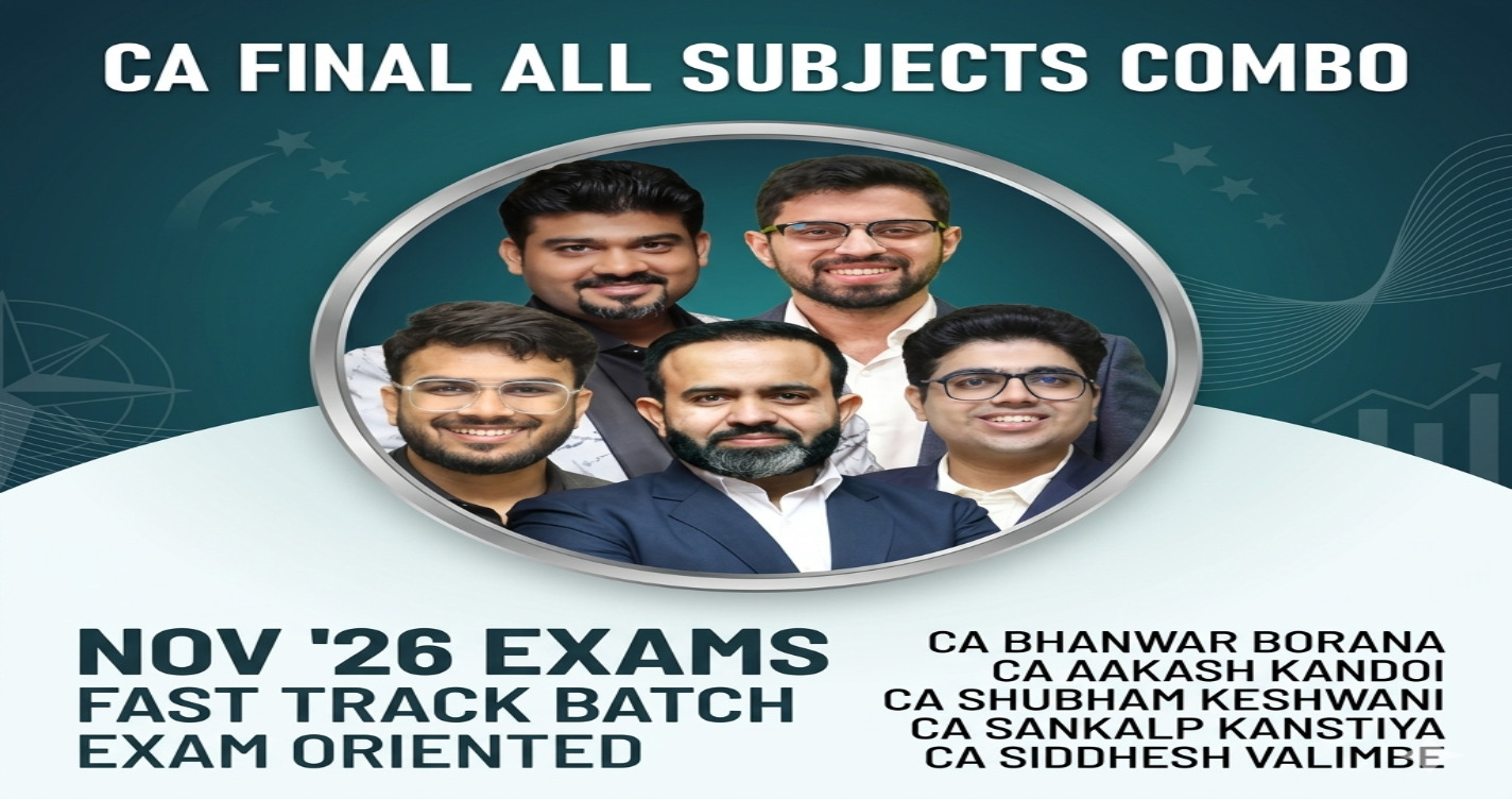 All Subjects Combo (Exam Oriented - Fastrack Batch) For Nov 26 Exams
