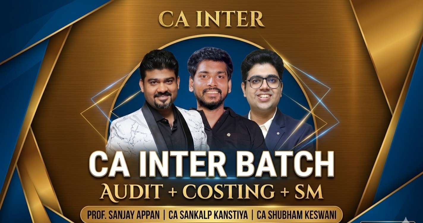 Audit, Costing & SM (Regular Batch) for May 27 & Onwards