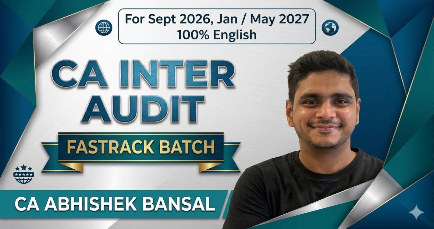 Audit English Fastrack Batch for Sept 26, Jan 27 & May 27