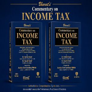 Commentary on Income Tax (Set of 2 Volumes)