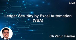 Ledger Scrutiny by Excel Automation (VBA)