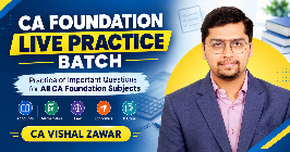 CA Foundation Live Practice Batch