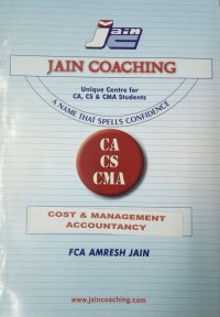 Cost and Management Accounting