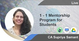 Professional -1 - 1 Mentorship Program for Students