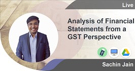 Analysis of Financial Statements from a GST Perspective