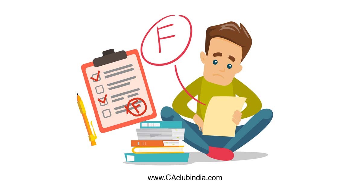 3 reasons why candidates fail in CA exams 3 reasons why candidates fail in CA exams